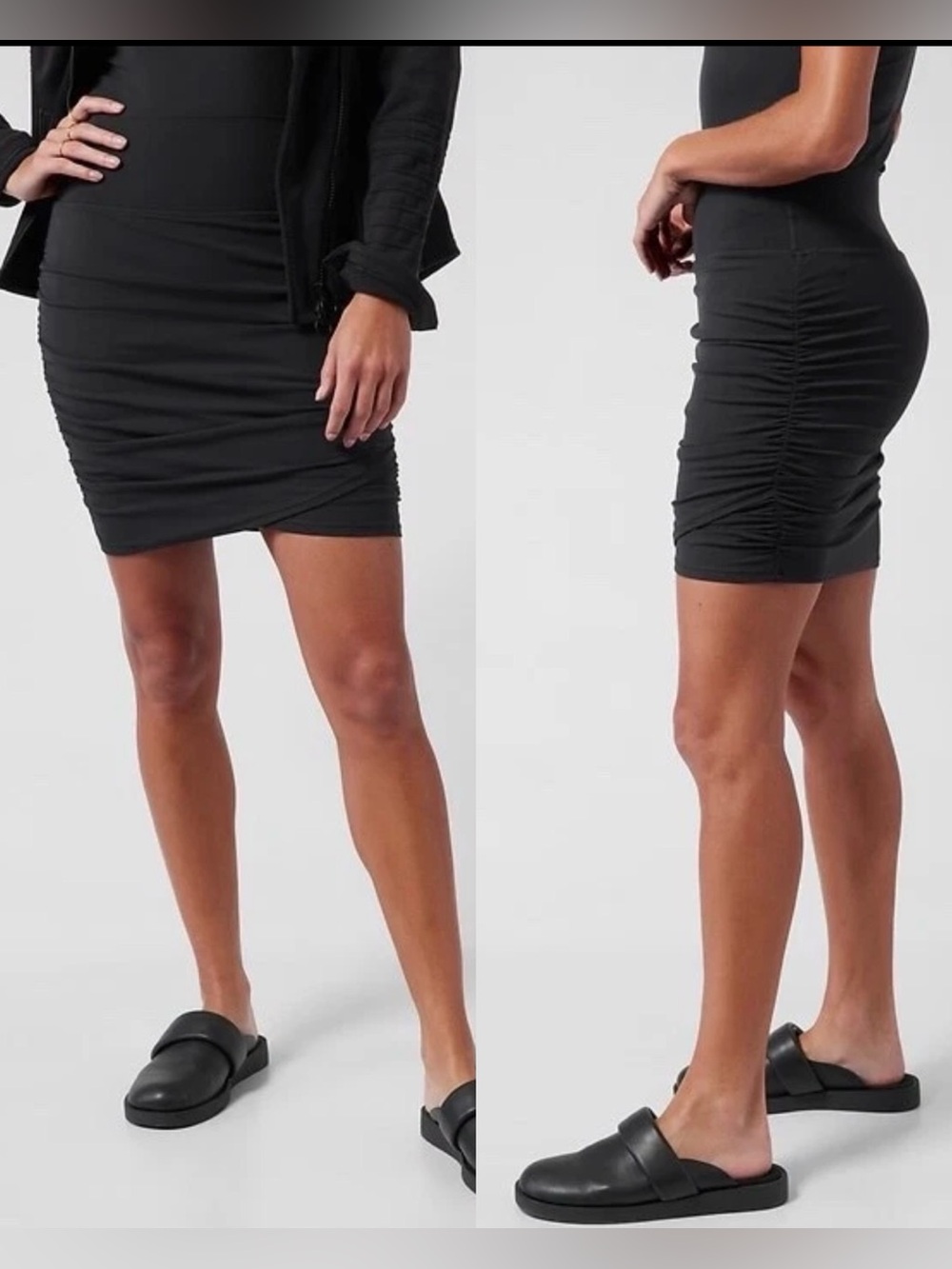 Athleta Transcend Skort Powervita Black , size M